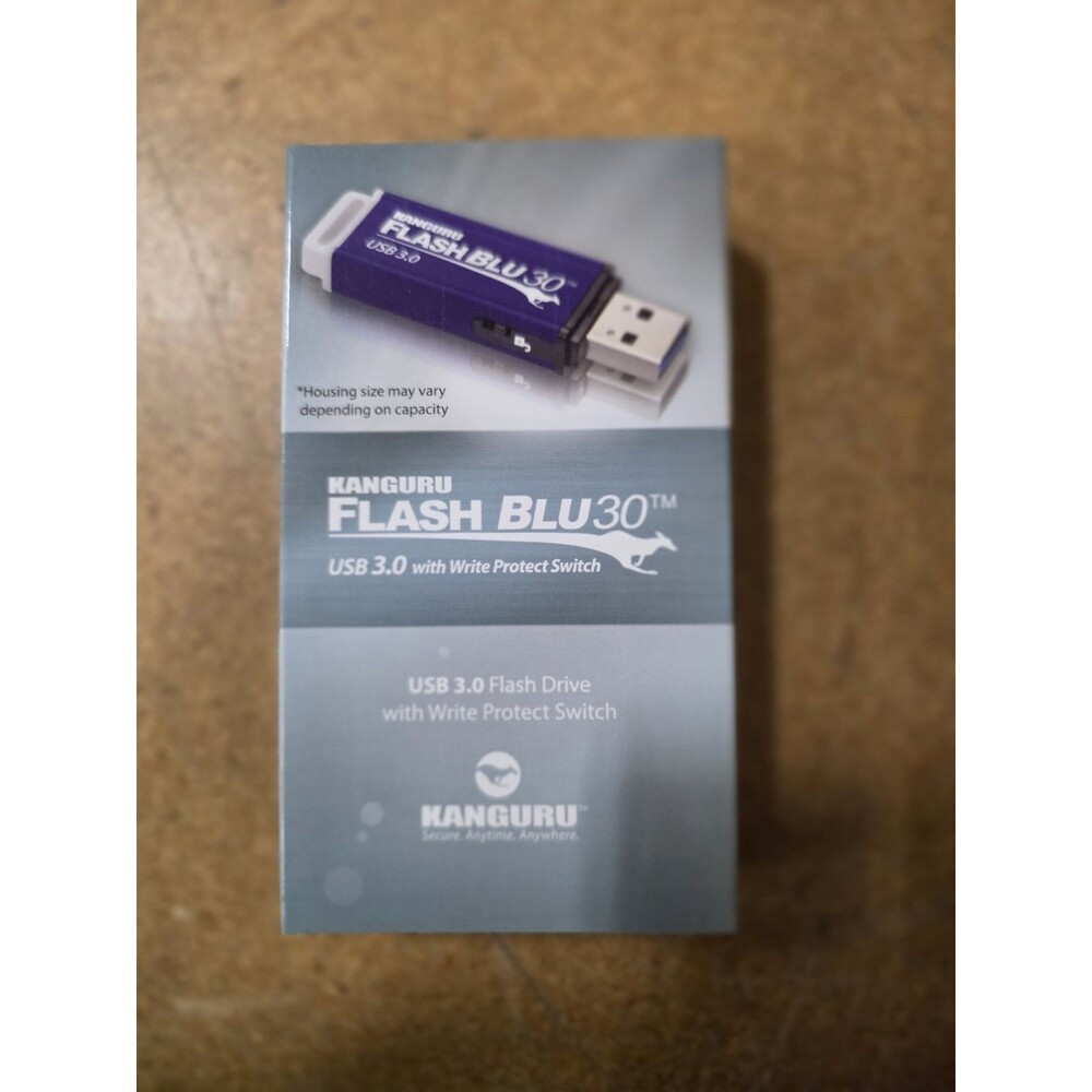 Kanguru SS3 16GB USB 3.0 Flash Drive with Physical Write Protect Switch